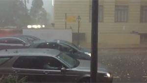 Bizarre Hailstorm In Brisbane