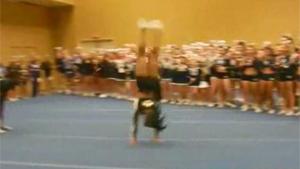 Insane Flic Flacs From Cheerleader