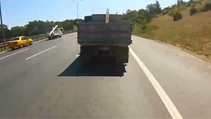 Tyre Blow Out On Highway