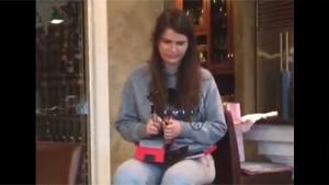 Drone Attacks Cute Sister