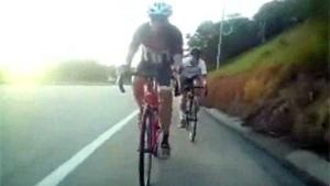 Epic Cyclist Forward Flip Crash