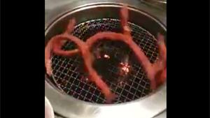 Living Fish On Korean BBQ