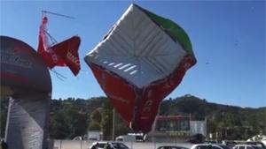 Sudden Tornado Destroys Fair