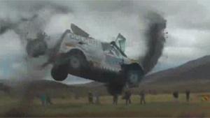 Heavy Double Crash At Dakar Rally