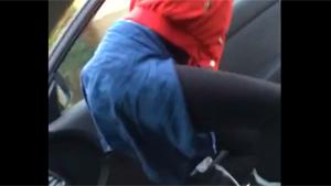 Twerking In Driving Car Fail