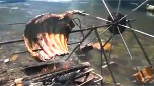 Water Powered BBQ