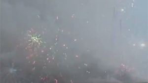 Destruction Of Illegal Fireworks