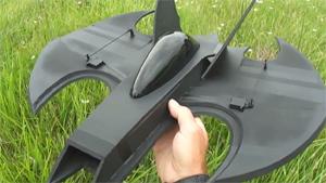 Flying RC Batwing