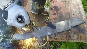 Making A Predator Knife