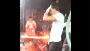 Heavy Work In Chinese Steel Factory