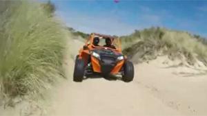 Dune Race Ends In Crash