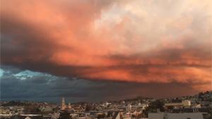 Beautiful Thunder Cloud Over SF