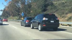 Road Rage On Highway