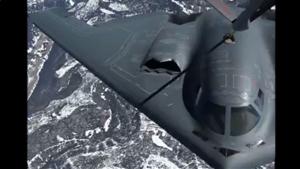 Refueling B2 Stealth Bomber