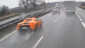 Brand New McLaren 650 Crash