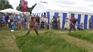 Grass Mowing Contest