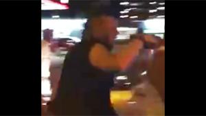 Guy Stops Fight With Gun