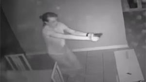 Girlfriend Scares Away Burglars