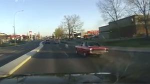 Muscle Car Loses Rear Axle