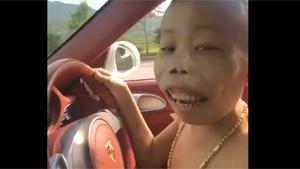 Kid Driving Porsche