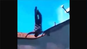 Crazy Backflip From Roof