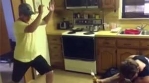Opening Beer Bottle Like A Boss