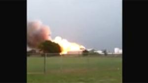 Massive Explosion At Farm
