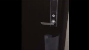 How To Open A Hotel Door