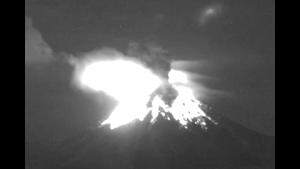 Spectacular Volcano Eruption In Mexico