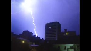 Bizarre Lightning In Chile