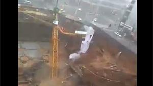 Collapsing Tower Crane