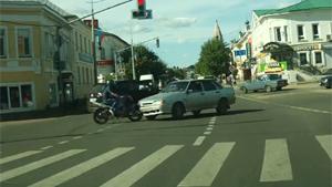 Biker Makes Rooflanding