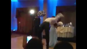 Groom Ruins Wedding Dance