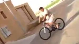 Reverse Bike Ride Fail