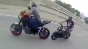 Stupid Motorcycle Crash