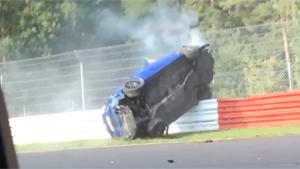 High Speed Crash On Nurburgring