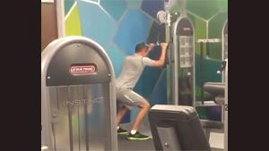 Awkward Exercise In Gym