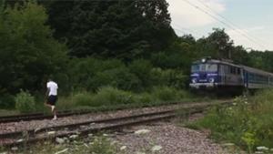 Jumping In Front Of Train