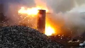 Burning Faulty Ammonution