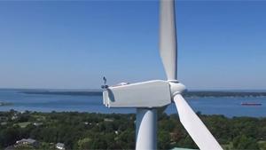 Sunbathing On Wind Turbine