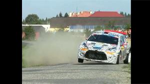 Rally Car Disappears In Dust