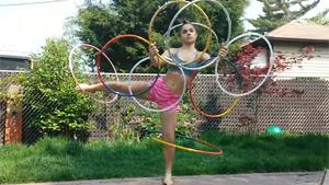 Hula Hoop Girl