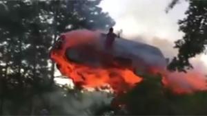 Insane Redneck Car Stunt