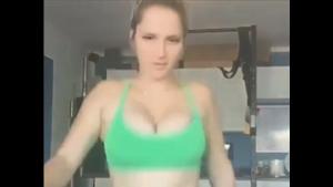 Sexy Workout In Kitchen