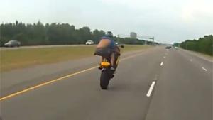 Epic Wheelie Fail