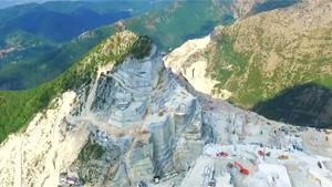Drone Video Of Italian Quarries