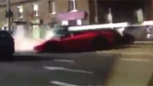 Crashing Brand New La Ferrari