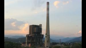 Chimney Demolition Fail