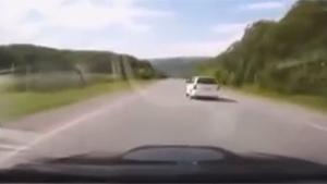 High Speed Overtaking Crash