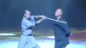 Breaking Stick With Throat